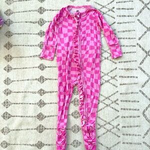 Bums & Roses - Roller at the Disco ruffle pajamas